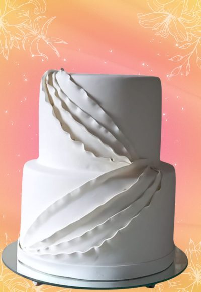 Bolo fake casamento